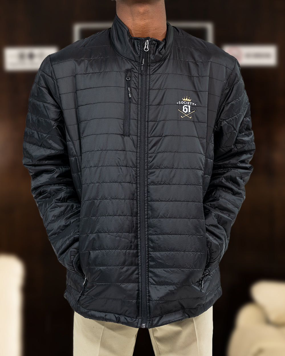 Society sport puffer online jacket